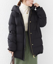 【WEB限定】撥水 フード 裾 ドロスト 河田 ダウン