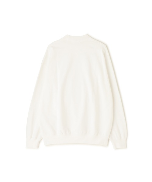 YLEVE(イレーヴ)の「Y / ORGANIC COTTON BLEND HEAVY WEIGHT FLEECE CREW NECK(Tシャツ/カットソー・メンズ・ホワイト・1)」の14枚目の写真