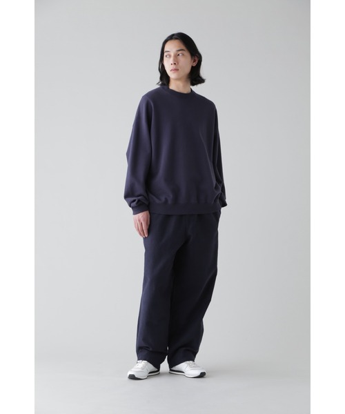 YLEVE(イレーヴ)の「Y / ORGANIC COTTON BLEND HEAVY WEIGHT FLEECE CREW NECK(Tシャツ/カットソー・メンズ・ホワイト・1)」の19枚目の写真