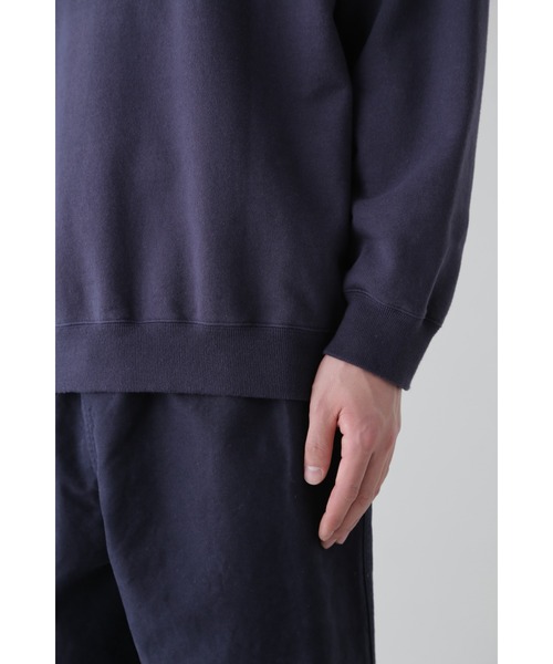 YLEVE(イレーヴ)の「Y / ORGANIC COTTON BLEND HEAVY WEIGHT FLEECE CREW NECK(Tシャツ/カットソー・メンズ・ホワイト・1)」の12枚目の写真