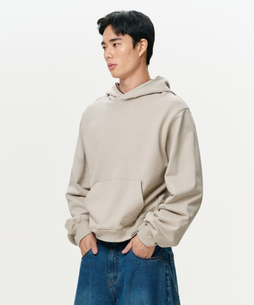 ERA(エラ)の「ユニセックス ERAカラー レイヤードフーディー - オートミール(パーカー・レディース・その他・SMALL/MEDIUM/LARGE)」の2枚目の写真