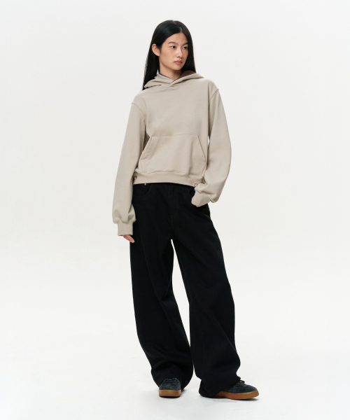 ERA(エラ)の「ユニセックス ERAカラー レイヤードフーディー - オートミール(パーカー・レディース・その他・SMALL/MEDIUM/LARGE)」の10枚目の写真