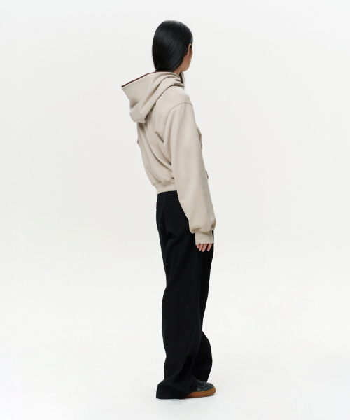 ERA(エラ)の「ユニセックス ERAカラー レイヤードフーディー - オートミール(パーカー・レディース・その他・SMALL/MEDIUM/LARGE)」の11枚目の写真