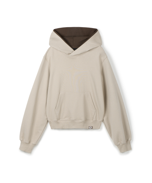 ERA(エラ)の「ユニセックス ERAカラー レイヤードフーディー - オートミール(パーカー・レディース・その他・SMALL/MEDIUM/LARGE)」の12枚目の写真