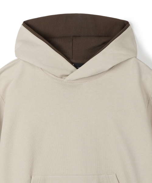 ERA(エラ)の「ユニセックス ERAカラー レイヤードフーディー - オートミール(パーカー・レディース・その他・SMALL/MEDIUM/LARGE)」の14枚目の写真