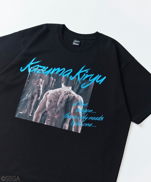 別注『龍が如く』/桐生一馬/クルーネックTシャツ（Tシャツ/カットソー