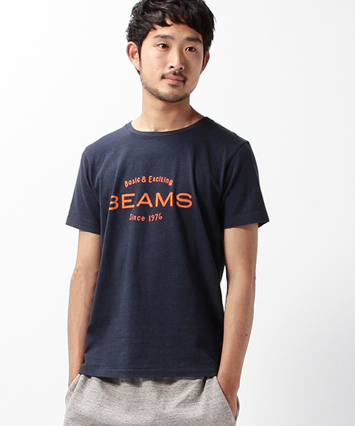 BEAMS(ビームス)の「BEAMS / ロゴ Tee 16SS(Tシャツ/カットソー・メンズ・ネイビー/ホワイト・X-LARGE/MEDIUM/LARGE/SMALL)」の2枚目の写真