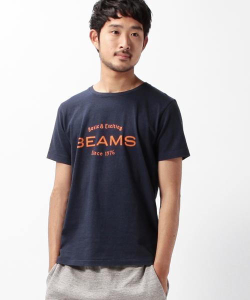 BEAMS(ビームス)の「BEAMS / ロゴ Tee 16SS(Tシャツ/カットソー・メンズ・ネイビー/ホワイト・X-LARGE/MEDIUM/LARGE/SMALL)」の5枚目の写真