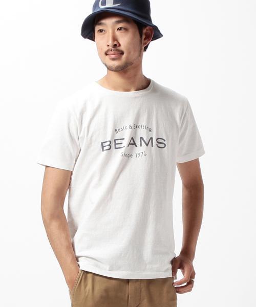 BEAMS(ビームス)の「BEAMS / ロゴ Tee 16SS(Tシャツ/カットソー・メンズ・ネイビー/ホワイト・X-LARGE/MEDIUM/LARGE/SMALL)」の6枚目の写真