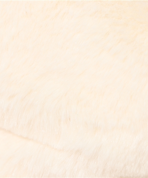 Me%（ミィパーセント）の「ＡＬＬファー２ＣＡＰ 737224（キャップ・レディース・ブラック系その他/ホワイト系その他/グレー系その他/ブラウン系その他・ONE SIZE）」の9枚目の写真