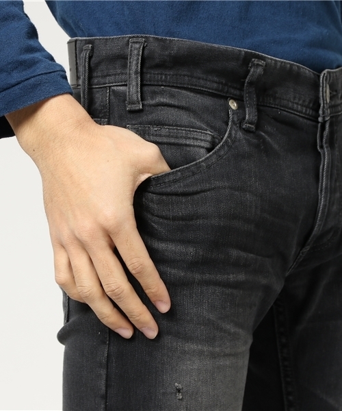 5351 POUR LES HOMMES（ゴーサンゴーイチプールオム）の「ディストーションスーパーストレッチスキニーデニム（その他パンツ・メンズ・ブラック/カーキ/グレー・46/44/48/50）」の9枚目の写真