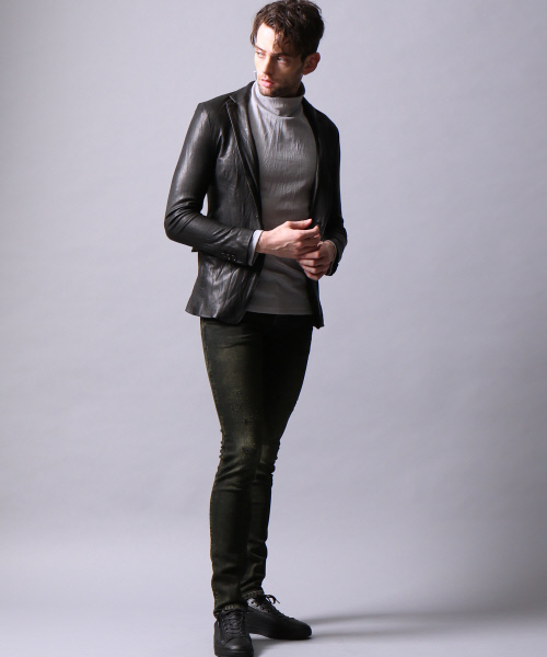 5351 POUR LES HOMMES（ゴーサンゴーイチプールオム）の「ディストーションスーパーストレッチスキニーデニム（その他パンツ・メンズ・ブラック/カーキ/グレー・46/44/48/50）」の13枚目の写真