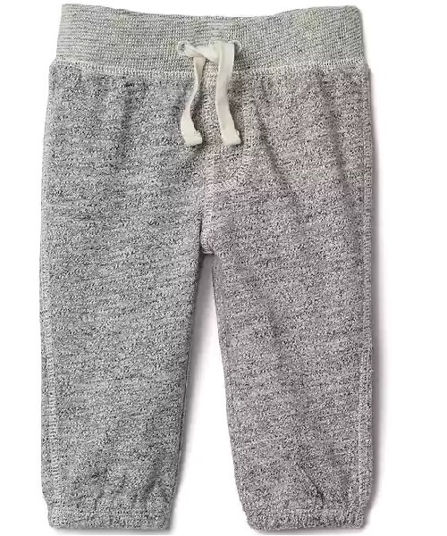 GAP（ギャップ）の「Banded marled pants（その他パンツ・キッズ・ヘザーグレー/グレー・50cm/60cm/80ｃｍ/70cm/90cm）」の2枚目の写真