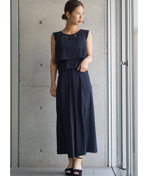 laboratory work セットアップパンツドレス 結婚式 パンツドレス laboratory work（ラボラトリーワーク）の「セットアップパンツドレス