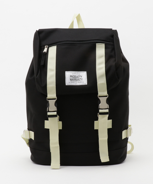 PRODUCTY WARRANTY（プロダクティワランティ）の「【PRODUCTY WARRANTY】ダブルバックル バックパック（バックパック/リュック・メンズ・チャコール/ブラック×ホワイト/グレー/ブラック/ベージュ/ネイビー/グレー系その他/ブラック系その他/ブラック系その他2/オリーブ/ブルー系その他・FREE）」の18枚目の写真