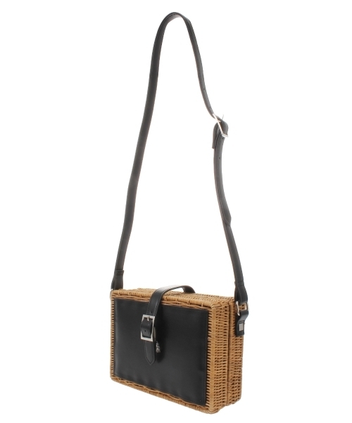 MURUA（ムルーア）の「スクエアカゴバッグ（かごバッグ・レディース・オレンジ/ブラック・FREE）」の6枚目の写真