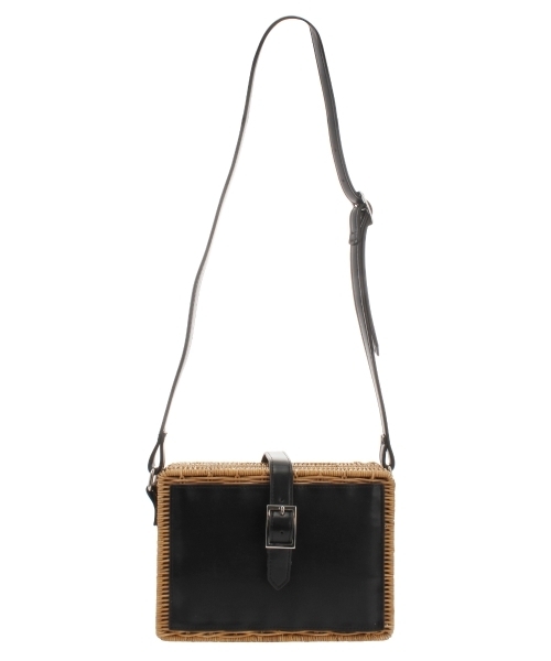 MURUA（ムルーア）の「スクエアカゴバッグ（かごバッグ・レディース・オレンジ/ブラック・FREE）」の11枚目の写真