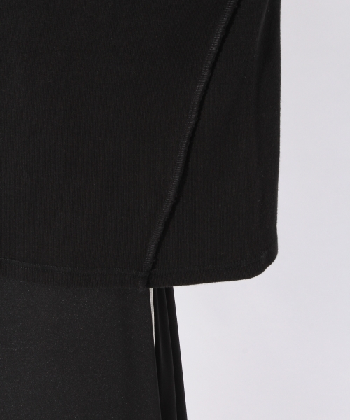 niko and...（ニコアンド）の「起毛フライスロング丈プルオーバー【niko and ...】（Tシャツ/カットソー・レディース・キャメル/ブラック/オフホワイト・LARGE/MEDIUM）」の16枚目の写真