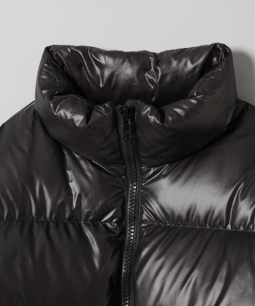 JEANASIS（ジーナシス）の「ビッグダウンブルゾン/763445（ダウンジャケット/コート・レディース・ブラック/オフホワイト・FREE）」の11枚目の写真