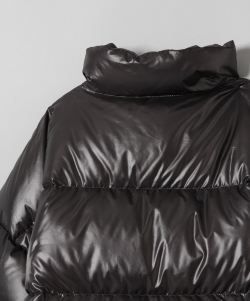 JEANASIS（ジーナシス）の「ビッグダウンブルゾン/763445（ダウンジャケット/コート・レディース・ブラック/オフホワイト・FREE）」の16枚目の写真