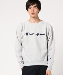 [Champion/チャンピオン] クルーネックロゴスウェット