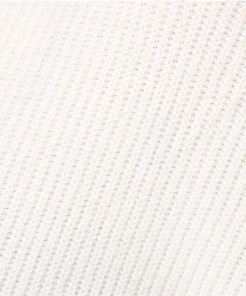 archives（アルシーヴ）の「袖リボンキャンディースリーブニット（ニット/セーター・レディース・ブラック/オフホワイト/ワイン・MEDIUM）」の4枚目の写真