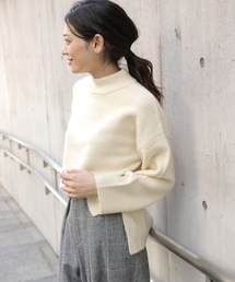 laboratory work | もちもちボトルネックニットプルオーバー(ニット/セーター)