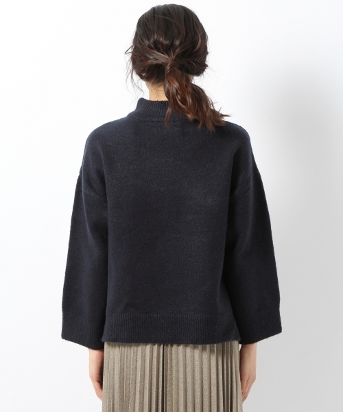 laboratory work（ラボラトリーワーク）の「ボトルネックニットプルオーバー（ニット/セーター・レディース・グレー系その他/ベージュ/ネイビー・MEDIUM）」の10枚目の写真