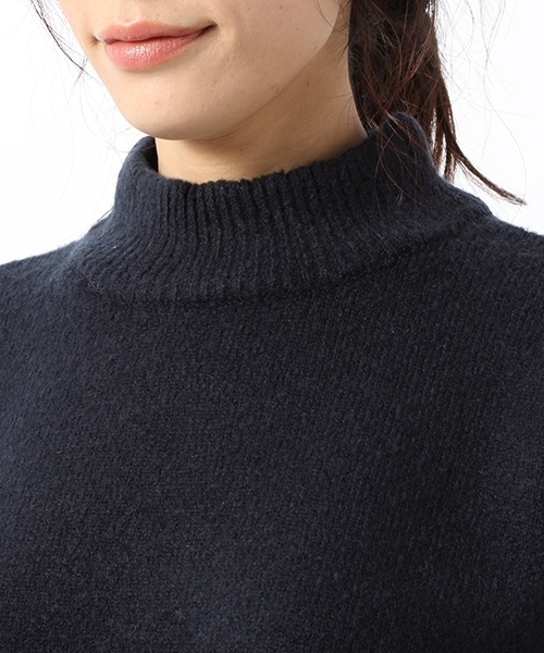 laboratory work（ラボラトリーワーク）の「ボトルネックニットプルオーバー（ニット/セーター・レディース・グレー系その他/ベージュ/ネイビー・MEDIUM）」の12枚目の写真