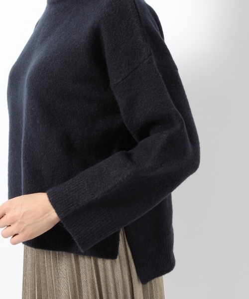 laboratory work（ラボラトリーワーク）の「ボトルネックニットプルオーバー（ニット/セーター・レディース・グレー系その他/ベージュ/ネイビー・MEDIUM）」の13枚目の写真