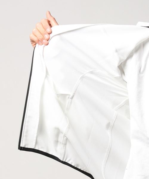 adidas（アディダス）の「M adidas 24/7 ストレッチクロス ジャケット（ナイロンジャケット・メンズ・ホワイト/ブラック/ネイビー・LARGE/MEDIUM/SMALL/XXX-LARGE/XX-LARGE/X-LARGE/X-SMALL）」の6枚目の写真