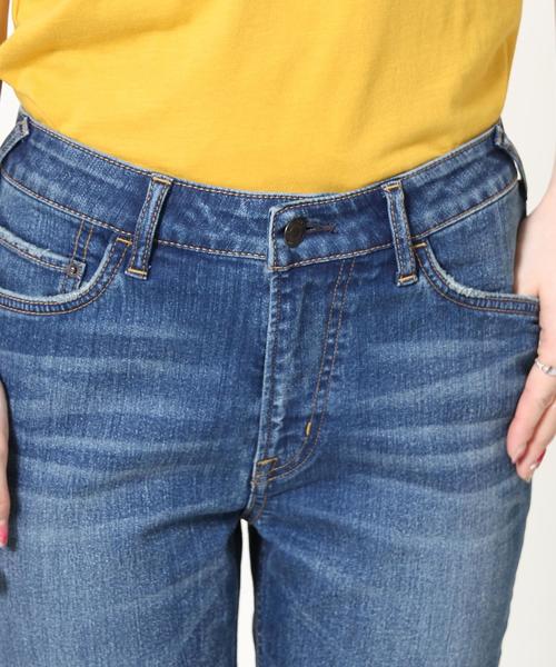 coen（コーエン）の「ストレッチスリムクロップドデニムパンツ（デニムパンツ・レディース・コバルトブルー/ライトブルー・MEDIUM/SMALL/LARGE）」の12枚目の写真