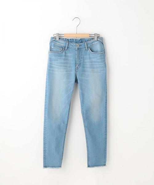 coen（コーエン）の「ストレッチスリムクロップドデニムパンツ（デニムパンツ・レディース・コバルトブルー/ライトブルー・MEDIUM/SMALL/LARGE）」の8枚目の写真