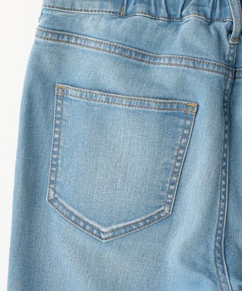 coen（コーエン）の「ストレッチスリムクロップドデニムパンツ（デニムパンツ・レディース・コバルトブルー/ライトブルー・MEDIUM/SMALL/LARGE）」の4枚目の写真