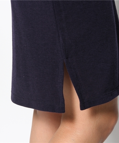 mystic（ミスティック）の「カットマキシOP（ワンピース・レディース・ネイビー/グレー・ﾌﾘ-）」の7枚目の写真