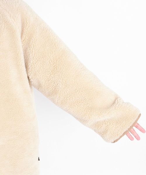 Alpha Industries（アルファインダストリーズ）の「ALPHA:ボアライナーリバーシブルコート◇（その他アウター・レディース・ブラック/ベージュ/ナチュラル・ONE SIZE）」の11枚目の写真