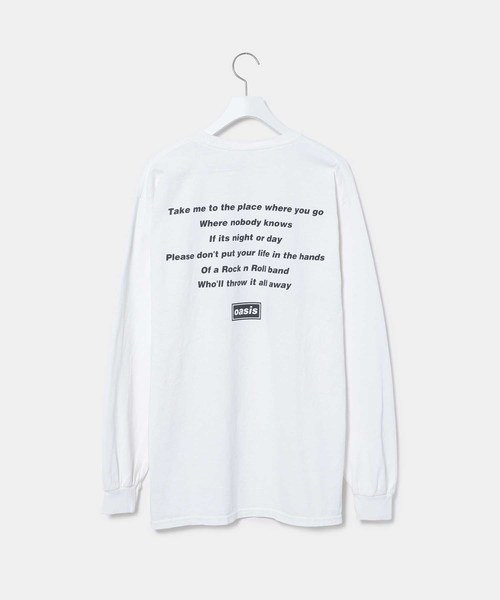 ADAM ET ROPE'(アダムエロペ)の「SONG LYRICS Long Sleeve T-Shirts(size:S)(Tシャツ/カットソー・レディース・ホワイト/ブラック/ホワイト系その他/ブラック系その他/ホワイト系その他2/ホワイト系その他3/ブラック系その他2/ブラック系その他3・SMALL)」の11枚目の写真