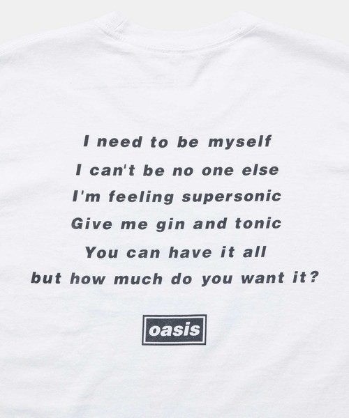 oasis ADAM ET ROPE' SUPER SONIC Tシャツ Oasis x ADAM ET ROPÉ T
