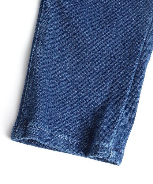 BREEZE（ブリーズ）の「デニムニットタックパンツ 10分丈（その他パンツ・キッズ・ネイビー/ブルー・100/110/90/130/140/120/80）」の18枚目の写真