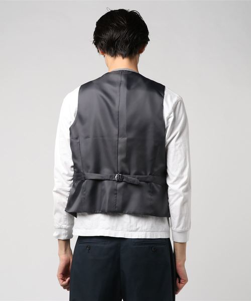 THE SUIT COMPANY(ザ・スーツカンパニー)の「<FORMAL>『CERIMONIA』リバーシブルジレ(ベスト・メンズ・グレー系その他・LL/3L/SS/S/M/L)」の3枚目の写真