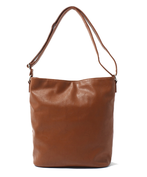 WEGO(ウィゴー)の「WEGO/フェイクレザーショルダーバッグ(ショルダーバッグ・レディース・ブラック/ブラウン/グリーン・FREE)」の6枚目の写真