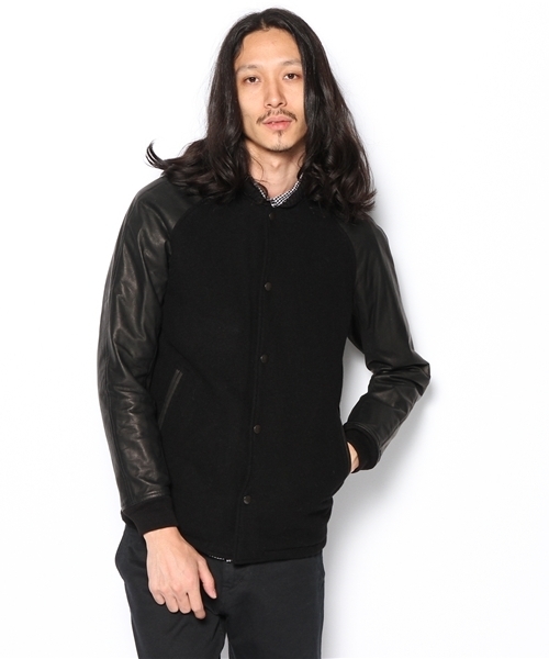 ESTNATION ×MARVY JAMOKE　牛革レザー スタジャン Sサイズ ESTNATION（エストネーション）の「ESTNATION A SPECIAL BLEND