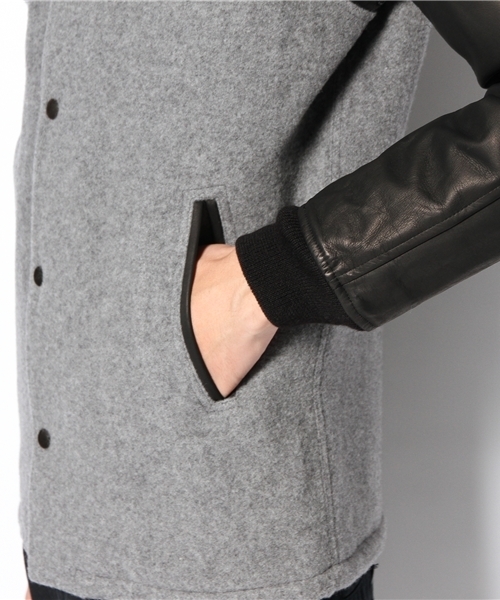 ESTNATION ×MARVY JAMOKE 牛革レザー スタジャン Sサイズ ESTNATION(エストネーション)の「ESTNATION A SPECIAL BLEND