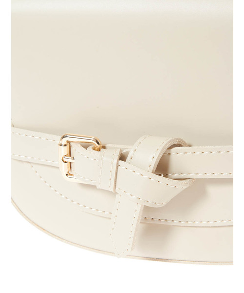 Edit Sheen(エディットシーン)の「ベルトデザインポシェット(ショルダーバッグ・レディース・ブラック/アイボリー/モカ・FREE)」の8枚目の写真