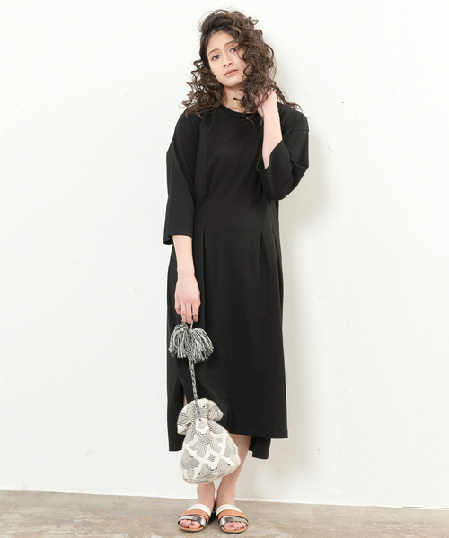 海外輸入 の セール ワンピース Auli ワンピース ウエストタックカットソーワンピース 955 をセール価格で購入できます Auli ウエストタックカットソーワンピース ワンピース Auli アウリィ のファッション