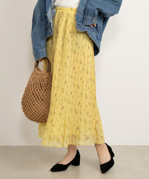 WEGO（ウィゴー）の「WEGO/シフォンプリーツロングスカート（スカート・レディース・その他2/その他4/その他1/ブラック/ライトピンク/その他3/ライトベージュ/アイボリー/その他5/アニマル/その他6/その他7/ドット/その他8/その他9/その他10/その他11/その他13/その他12/ダークグリーン/その他14/ピンク/その他15・FREE）」の10枚目の写真