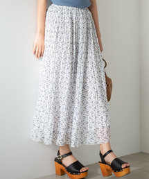 WEGO | WEGO/シフォンプリーツロングスカート(スカート)