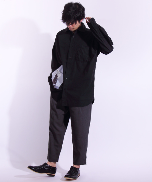 ８(eight)（エイト）の「フォト バックプリント ビッグシャツ オーバーシャツ（シャツ/ブラウス・メンズ・ホワイト/ブラック・FREE）」の10枚目の写真