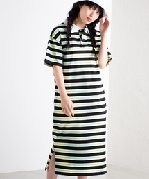 WEGO/ロングポロシャツワンピース