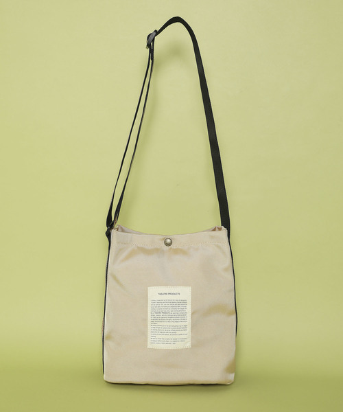 THEATRE PRODUCTS(シアタープロダクツ)の「【THEATRE PRODUCTS(シアタープロダクツ)】《STUDIOUS別注》ジャガードテープサコッシュバッグ(ショルダーバッグ・レディース・ベージュ/ブラック・FREE)」の7枚目の写真